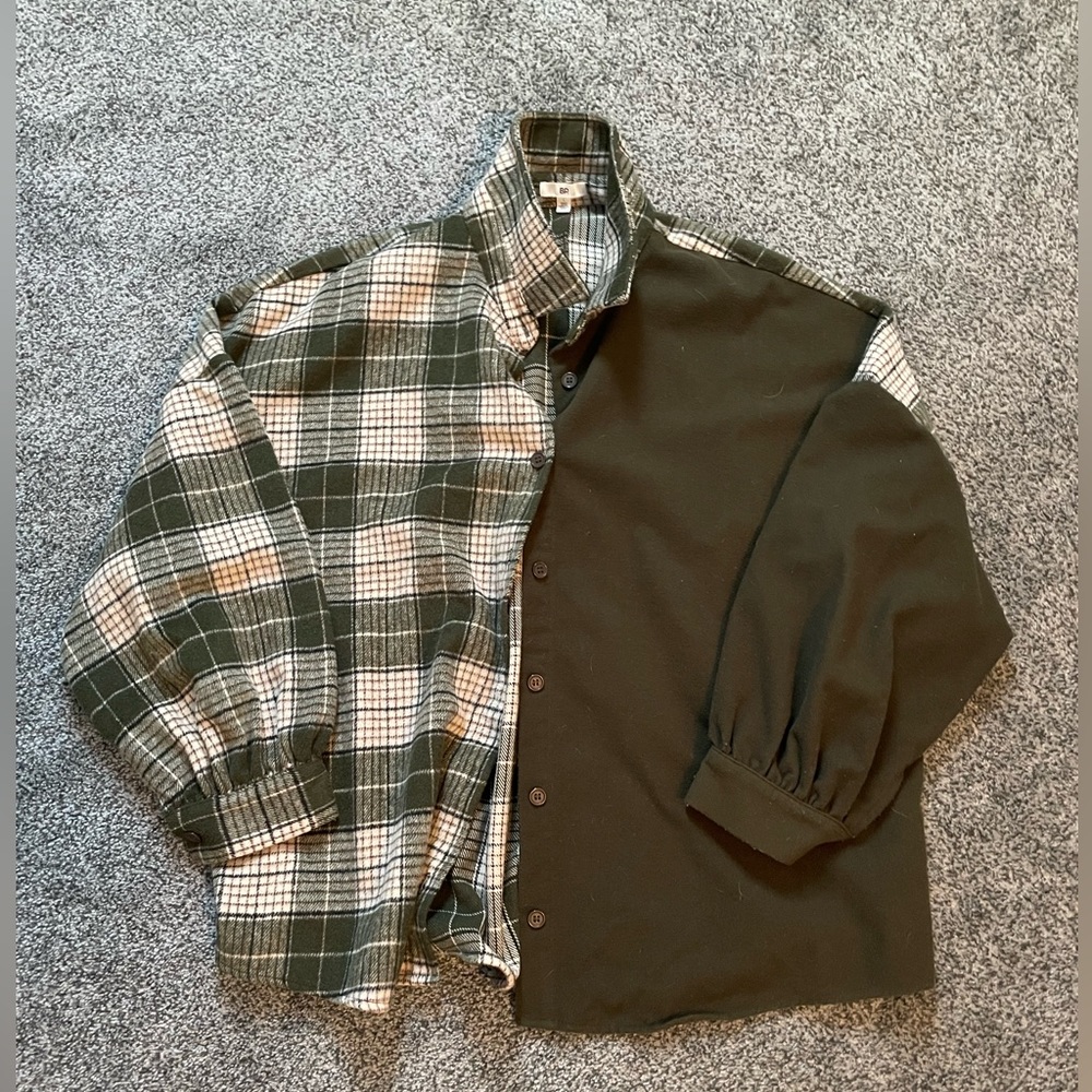 BP. Split Shacket EUC Large